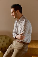 Pedro del Hierro Camisa cuadros manga larga Botella