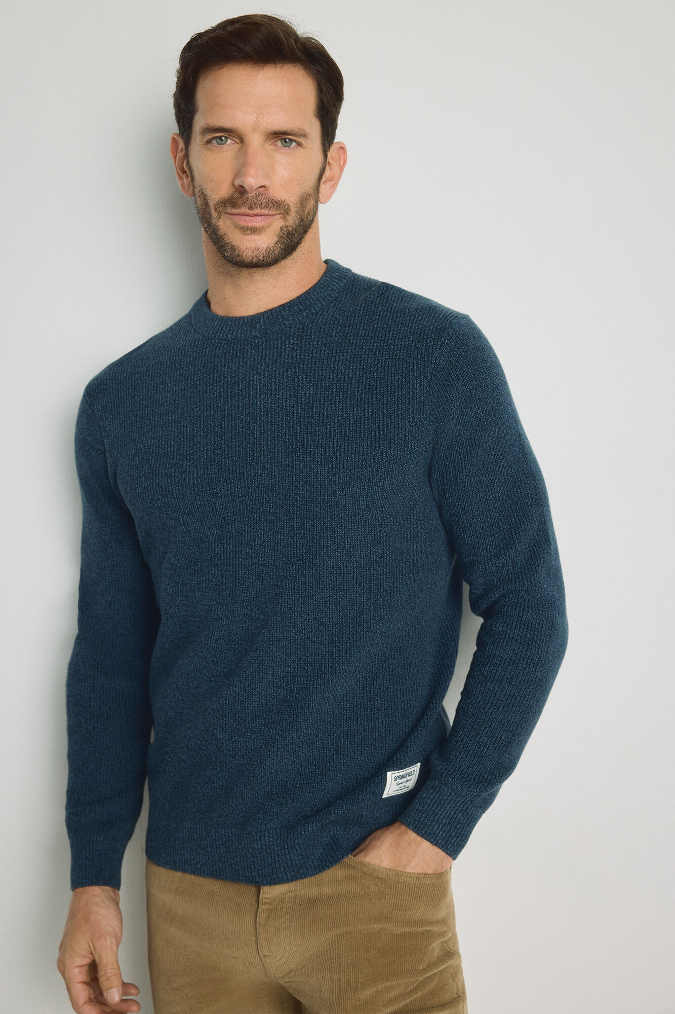 Springfield Jersey cuello caja