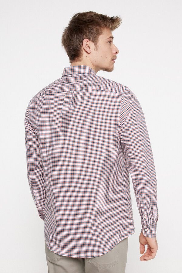 Fifty Outlet Camisa Oxford Cuadros red