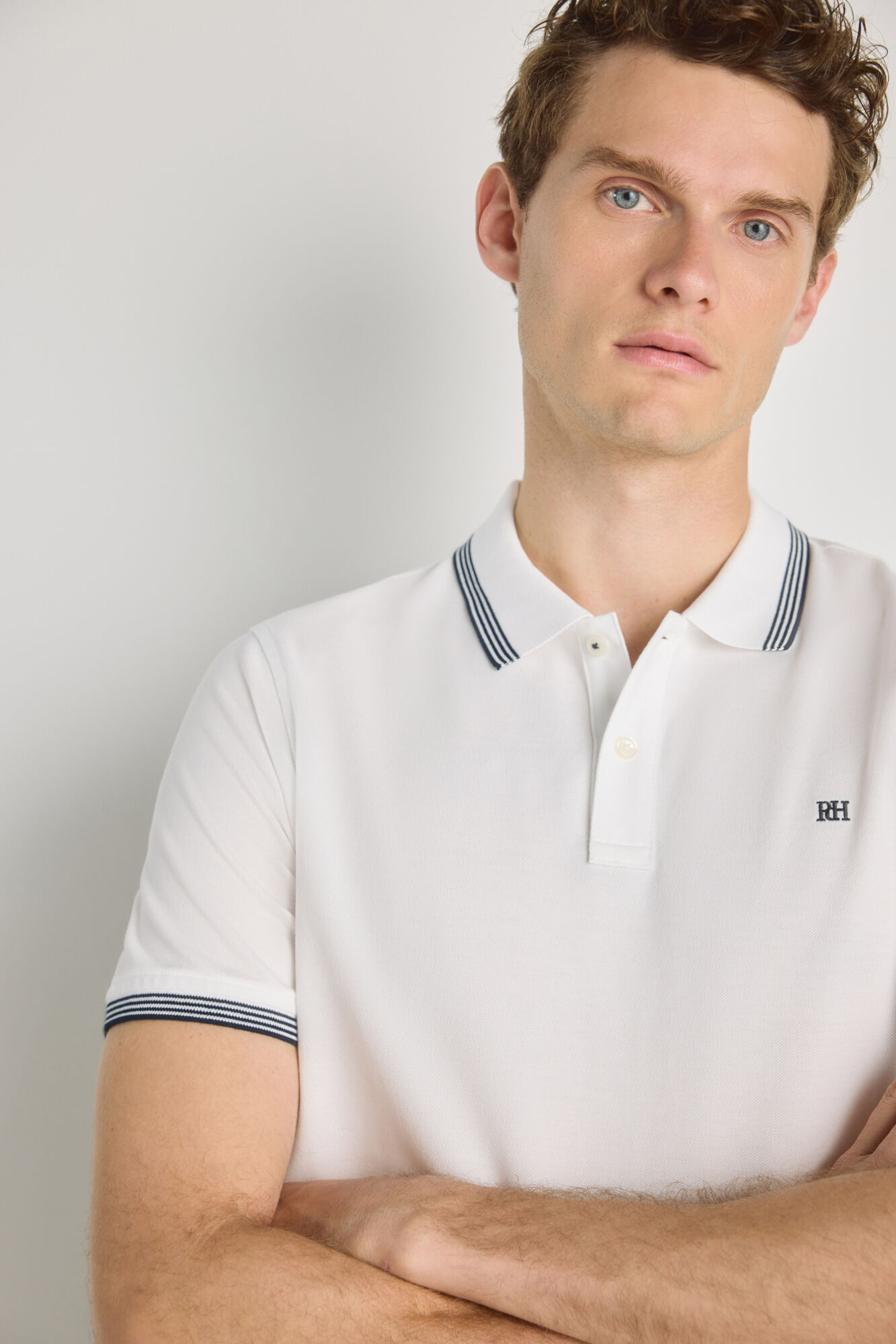 Pedro del Hierro Polo manga corta