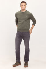 Pedro del Hierro Cal&ccedil;a Jeans Regular PDH Cinza medio