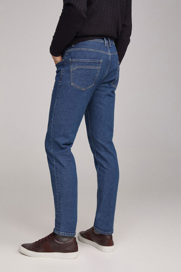 Fifty Outlet Low denim slim Azul