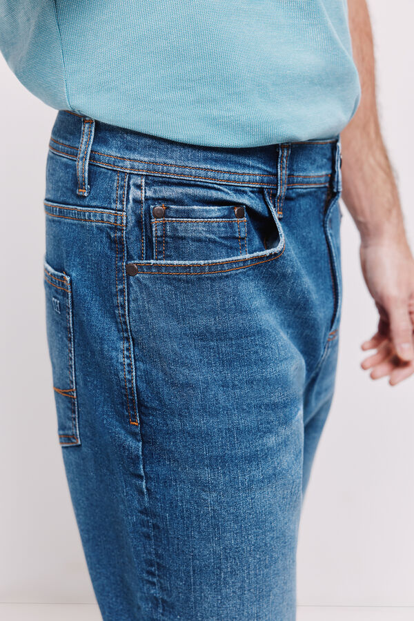 Pedro del Hierro Pantal&oacute;n vaquero slim fit Azul