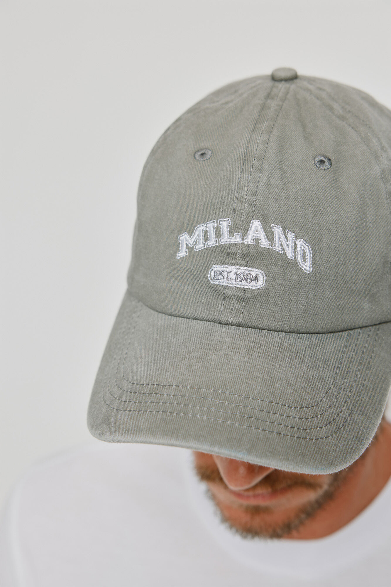Milano Gorra visera textil