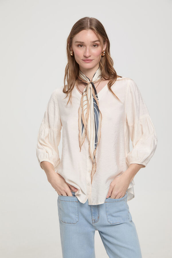Milano Blusa fluida Marfim