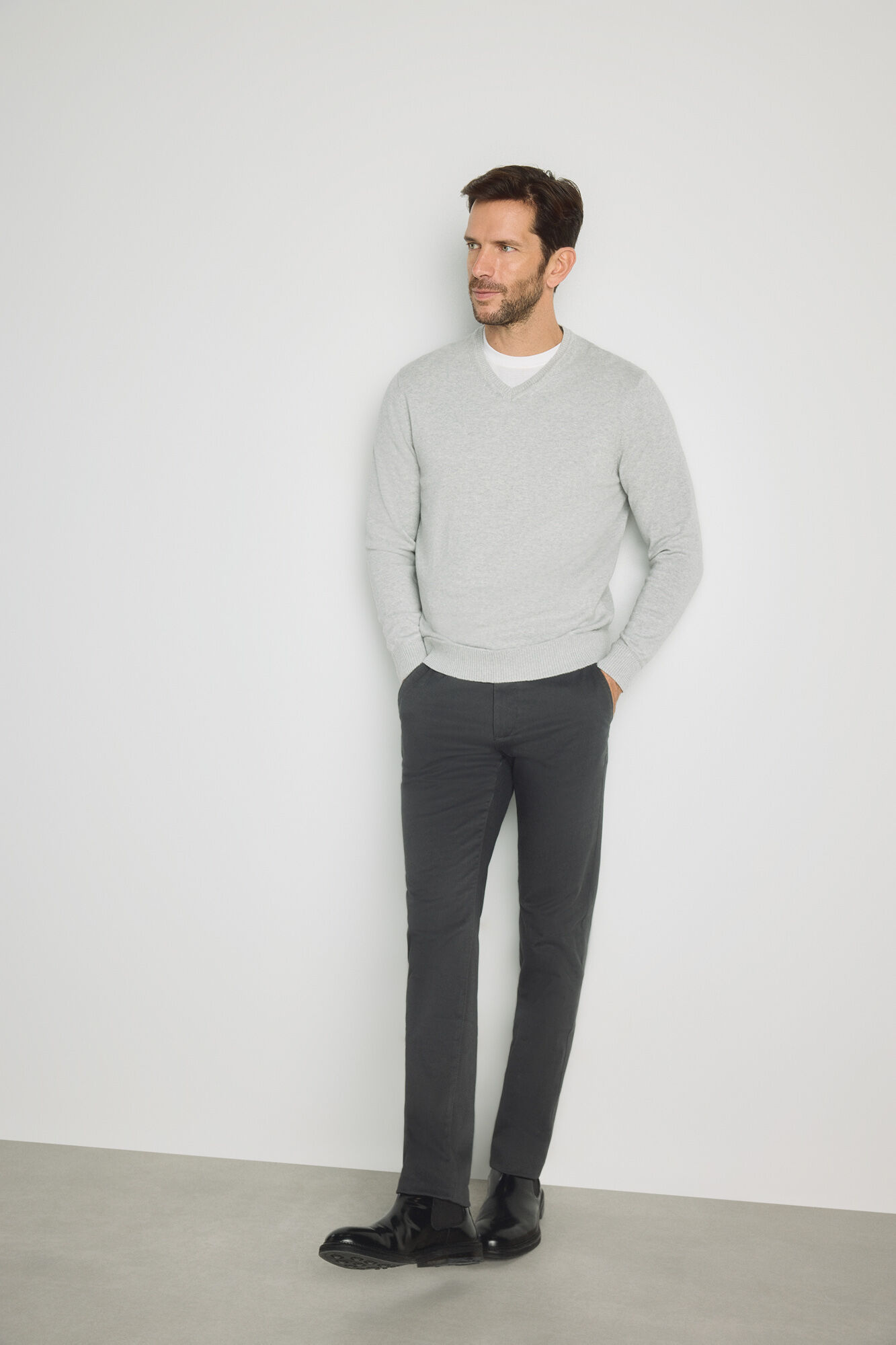 Milano Camisola gola em bico