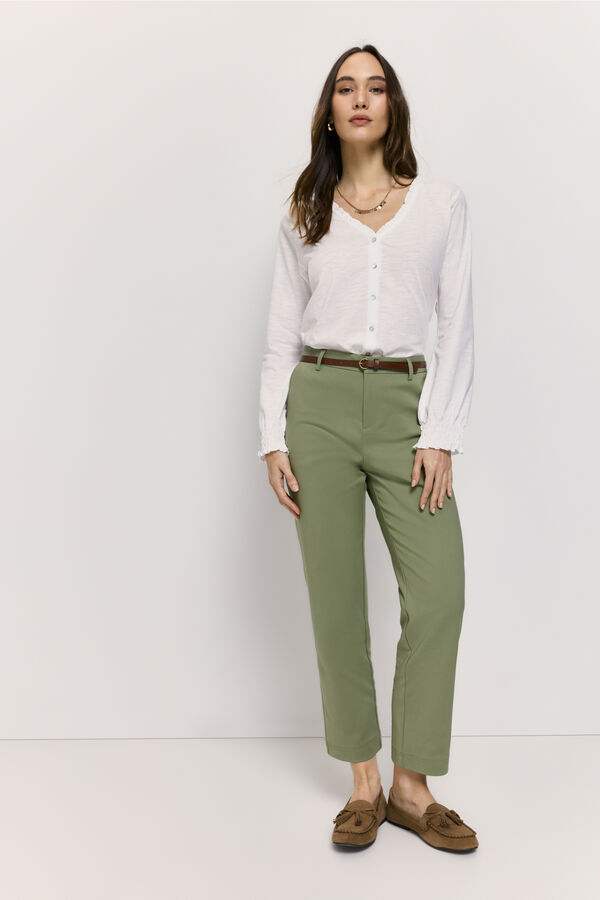 Milano Camiseta manga larga Blanco