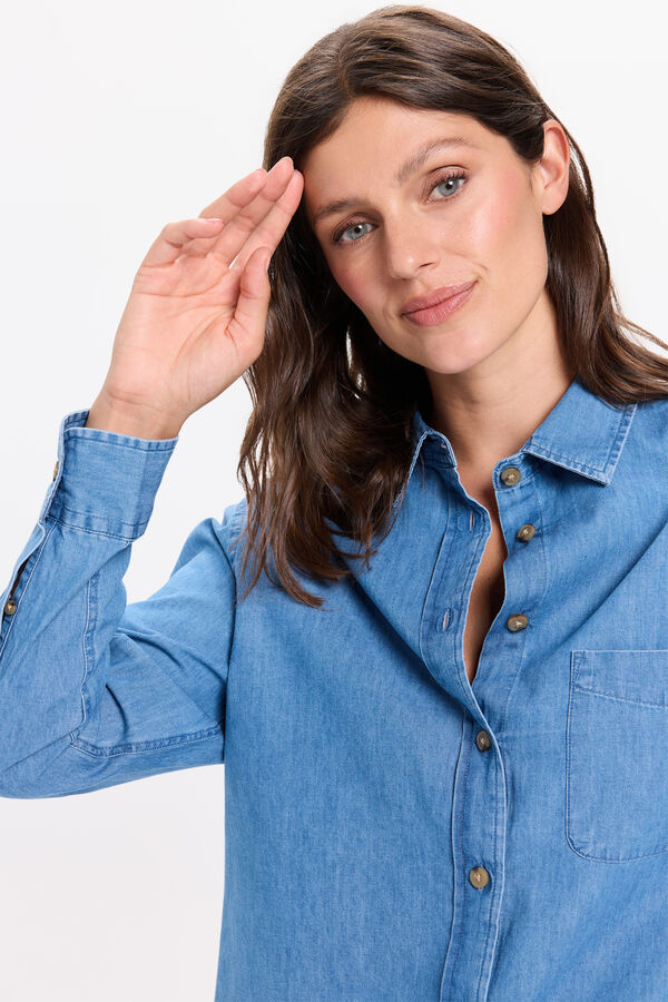 Milano Camisa denim Azul