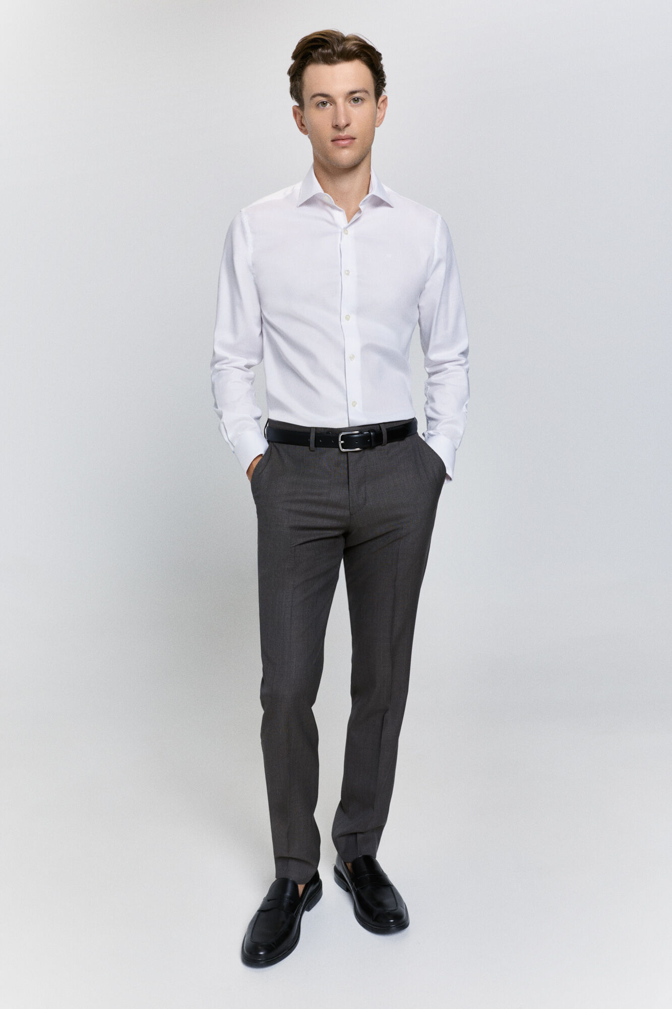 Pedro del Hierro Camisa social de popeline