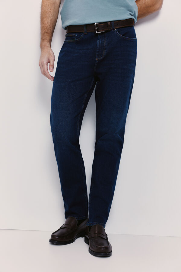 Springfield Pantal&oacute;n vaquero slim fit Azul