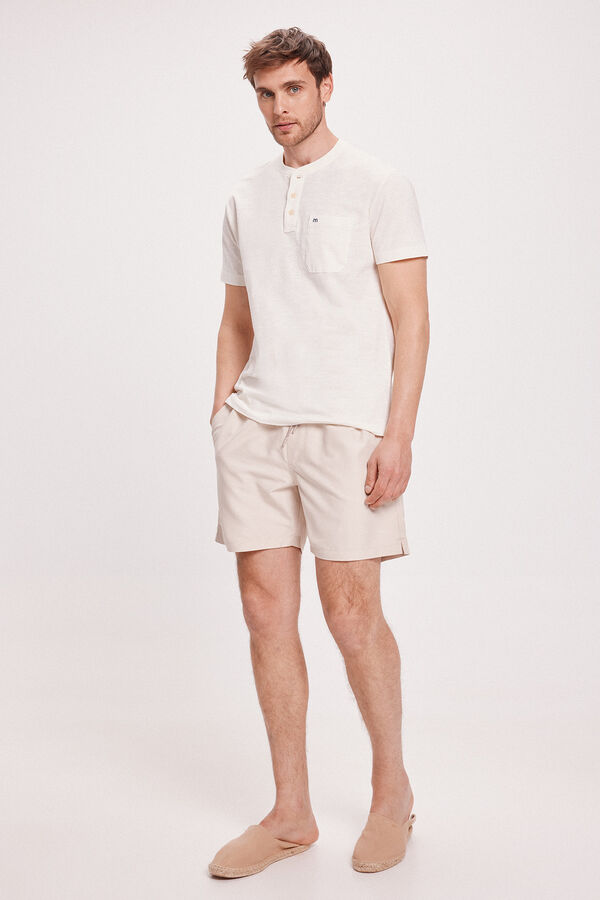 Milano Bañador Básico Beige