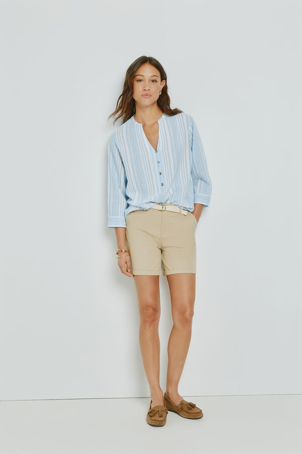 Milano Blusa rayas Azul