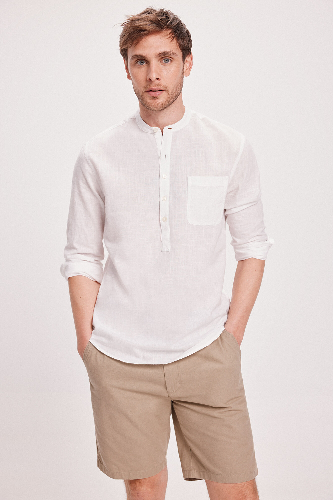 Milano Camisa Mao Polera