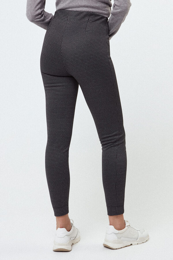 Fifty Outlet Legging Jacquard Granate