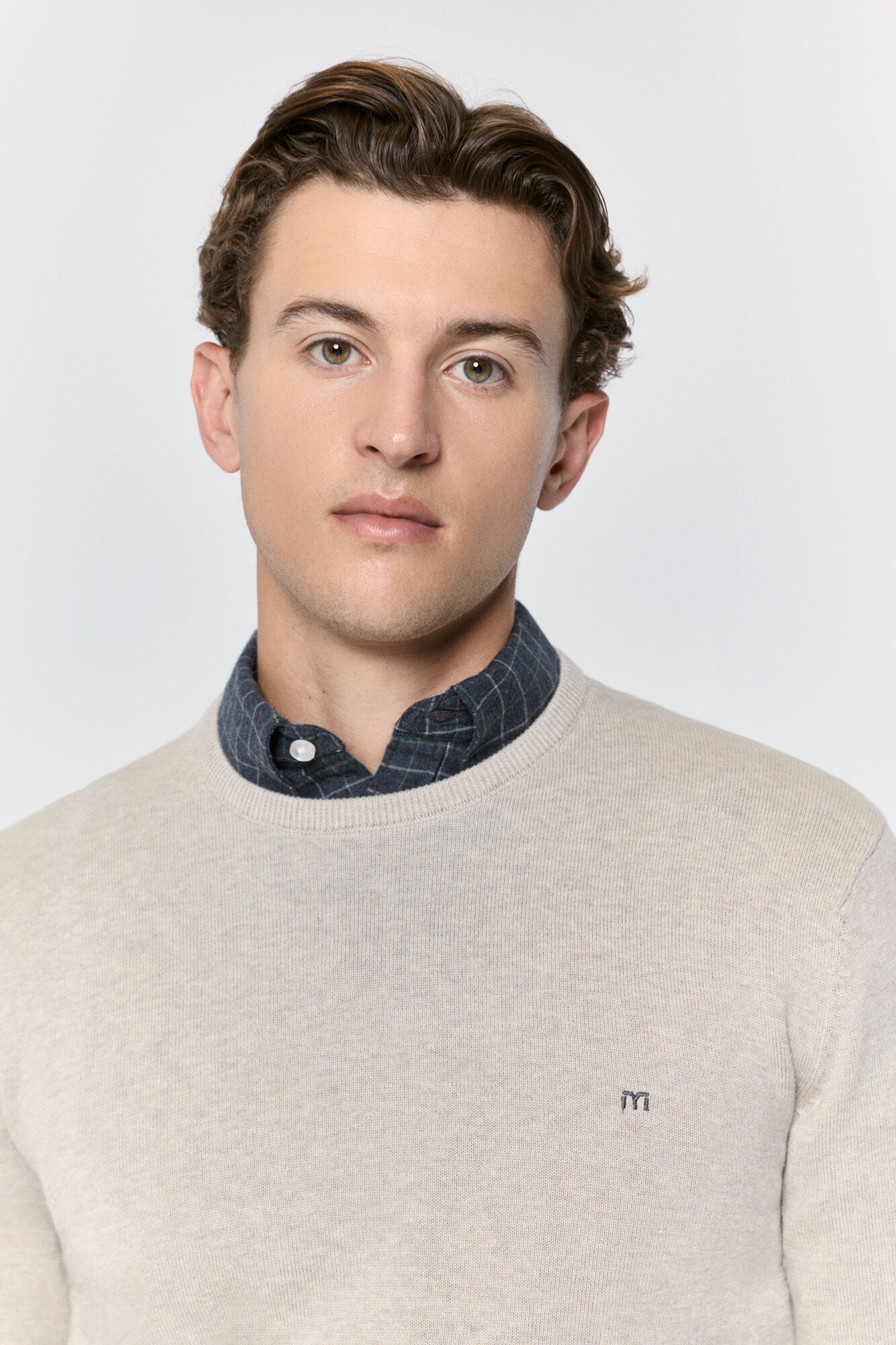 Milano Jersey b&aacute;sico cuello caja