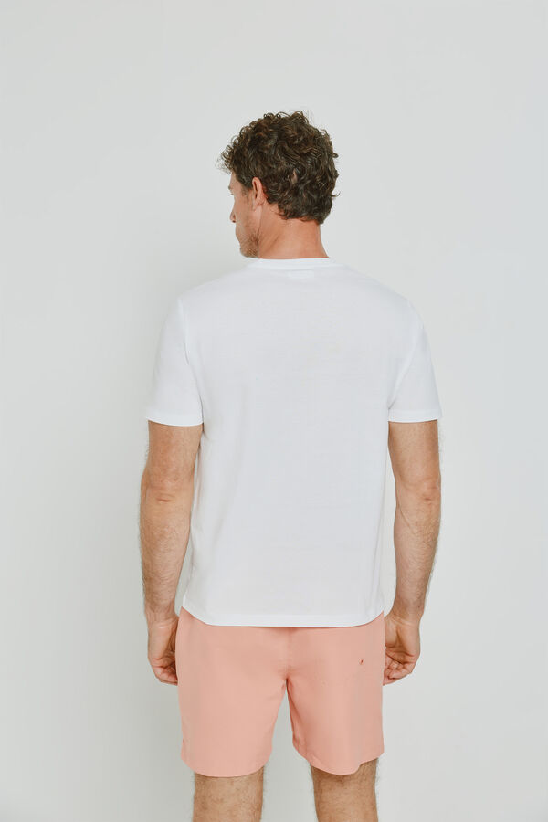 Milano T-shirt de manga curta Branco