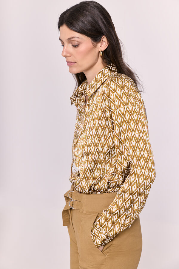 Milano Camisa estampada cuello camisero Arena