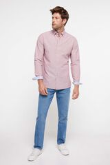 Fifty Outlet Camisa Oxford Rayas red