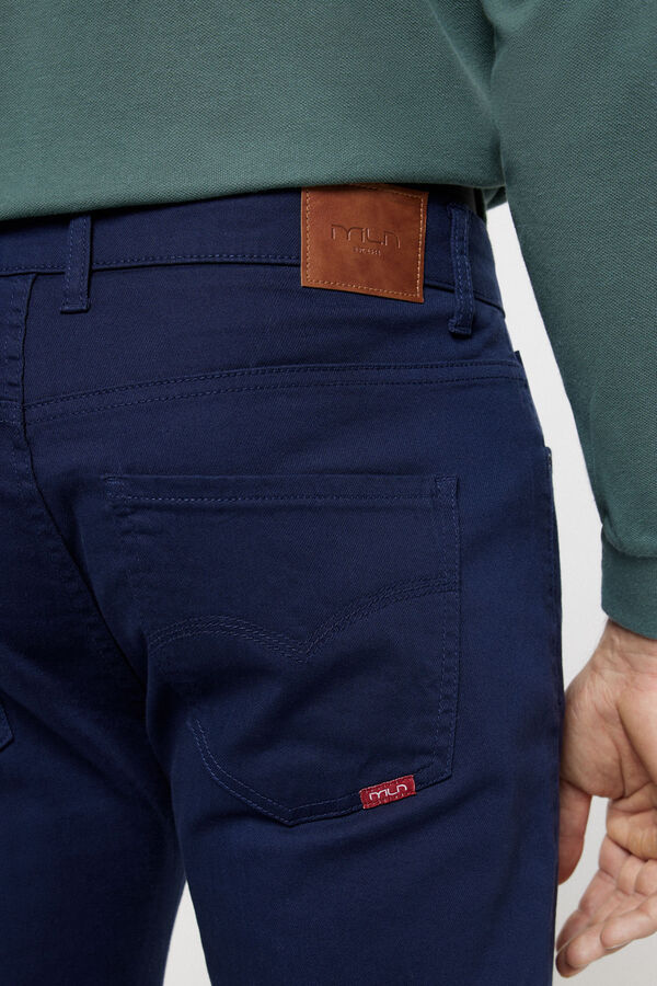 Fifty Outlet Pantalón 5 Bolsillos Slim Navy