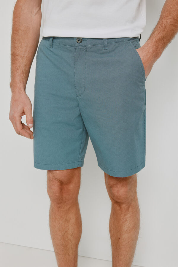 Milano Bermuda estampada Azul