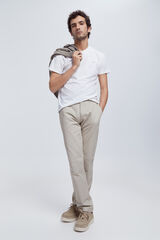 Milano Pantal&oacute;n ChinoComfort Marfil