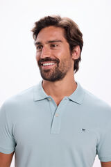 Milano Polo Piqu&eacute; B&aacute;sico Azul