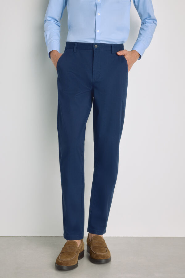 Milano Pantal&oacute;n chino slim fit Navy