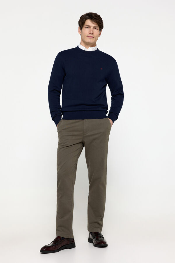 Pedro del Hierro Jersey B&aacute;sico Pedro Del Hierro Navy