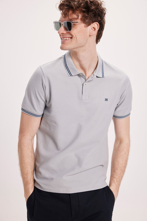 Pedro del Hierro Dicas de P&oacute;lo PDH Cinza claro