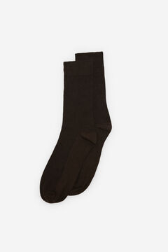 Fifty Outlet Pack Calcetines Marrón Oscuro