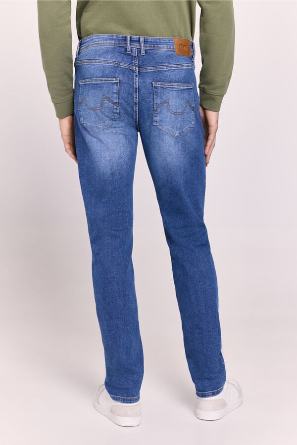 Milano Cal&ccedil;a jeans regular fit Azul
