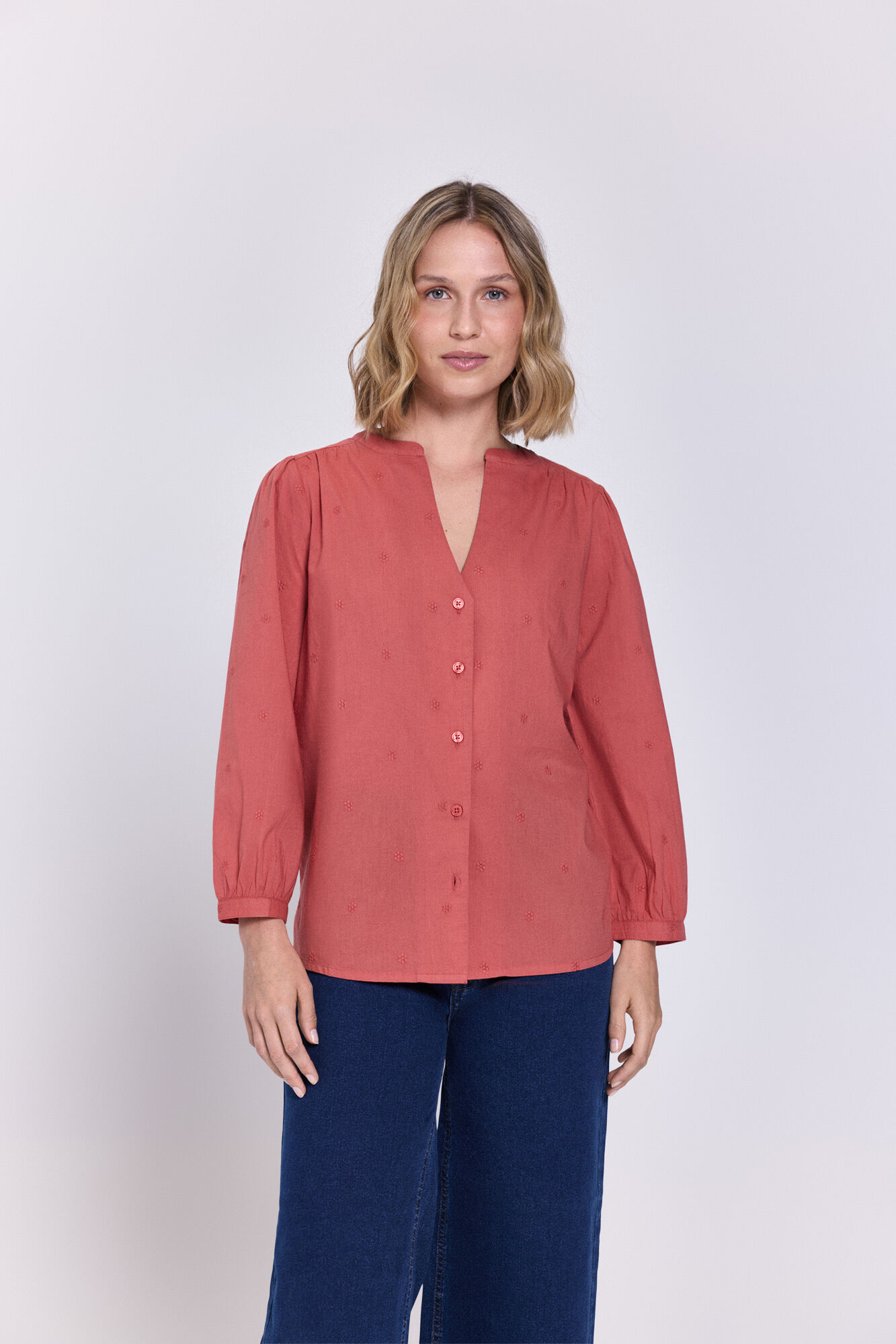 Milano Blusa esvoa&ccedil;ante margarida