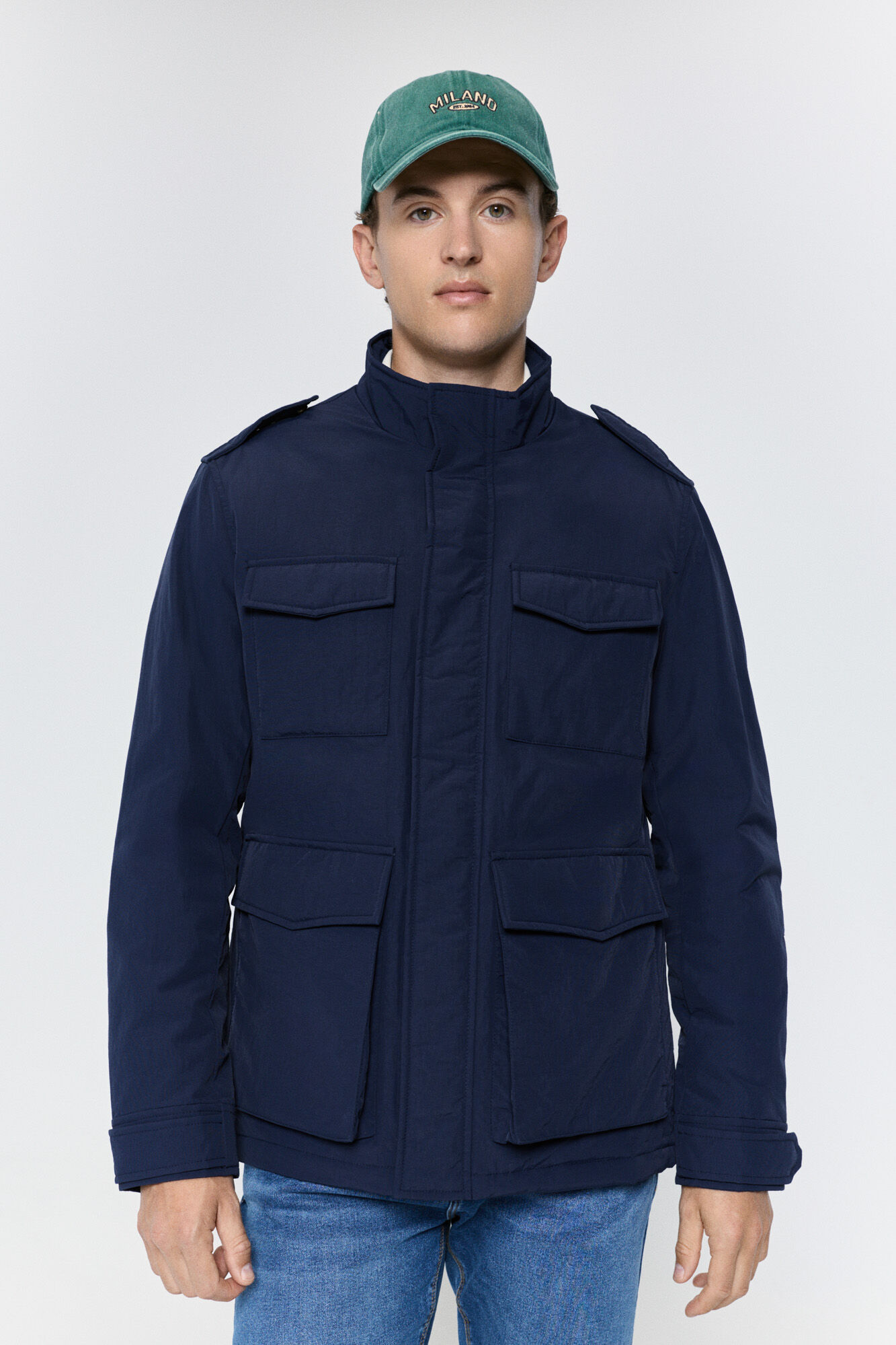 Milano Abrigo parka regular fit