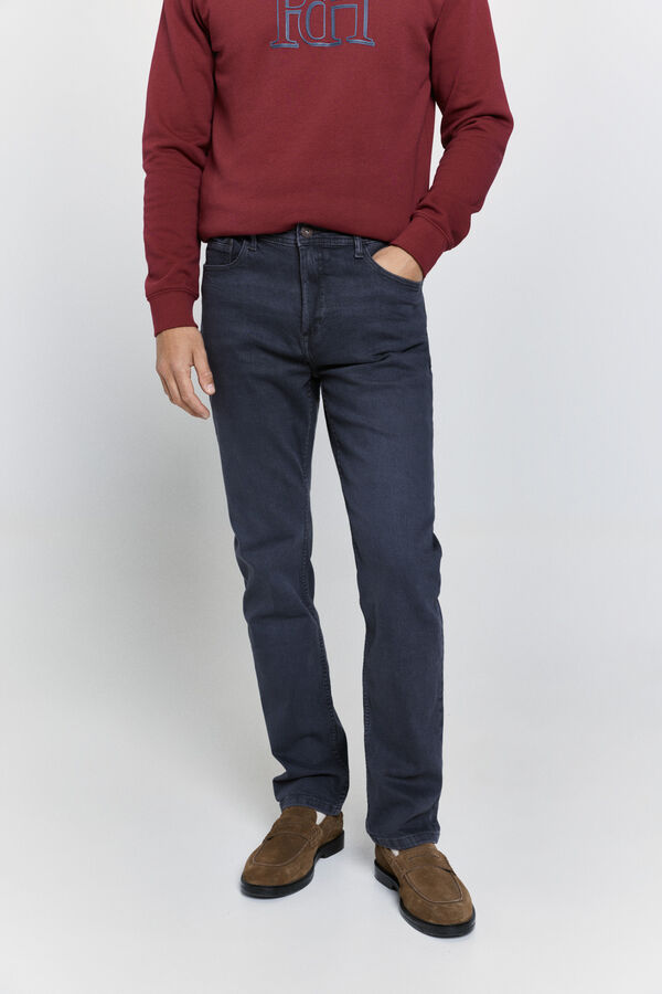 Pedro del Hierro Pantalón vaquero classic fit Gris Oscuro