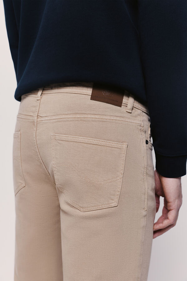 Springfield Pantal&oacute;n cinco bolsillos Beige