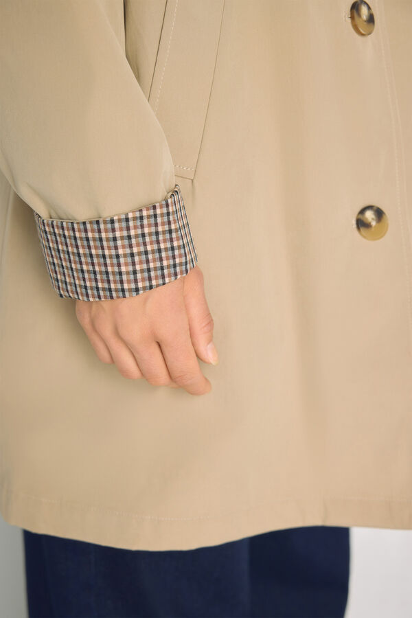 Milano Trench largo Beige