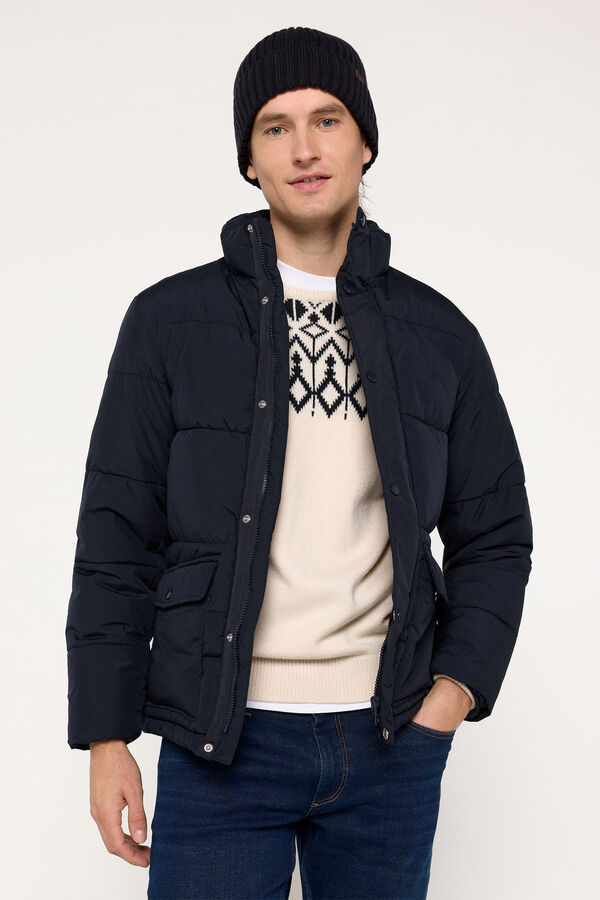 Milano Abrigo Plumas Navy