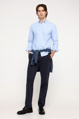 Pedro del Hierro Camisa Oxford Lisa Azul