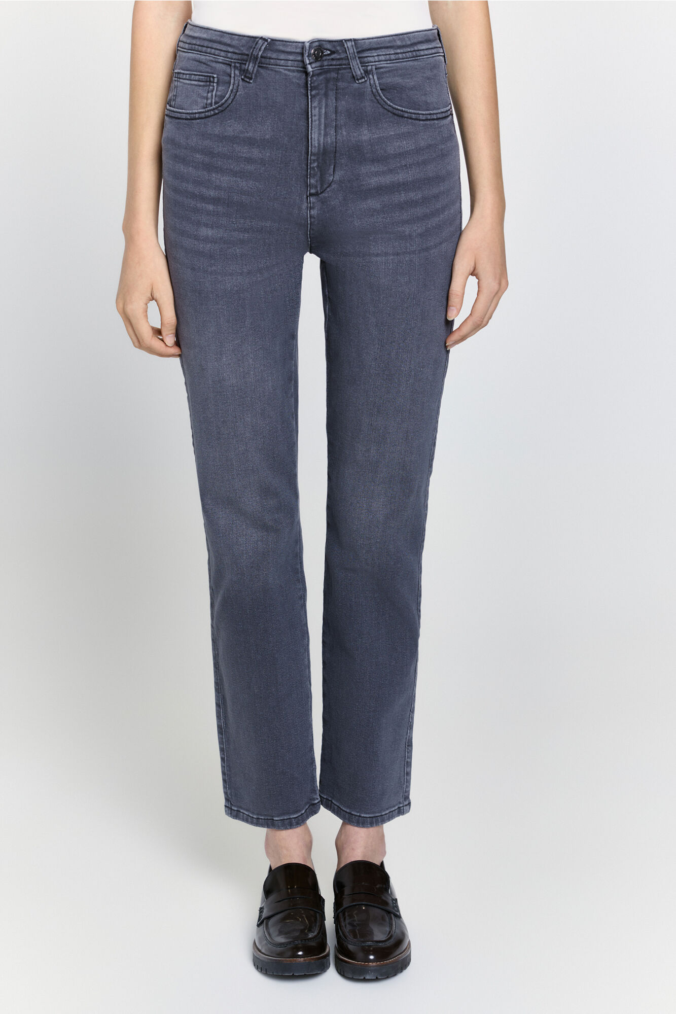 Milano Jeans regular fit tiro alto