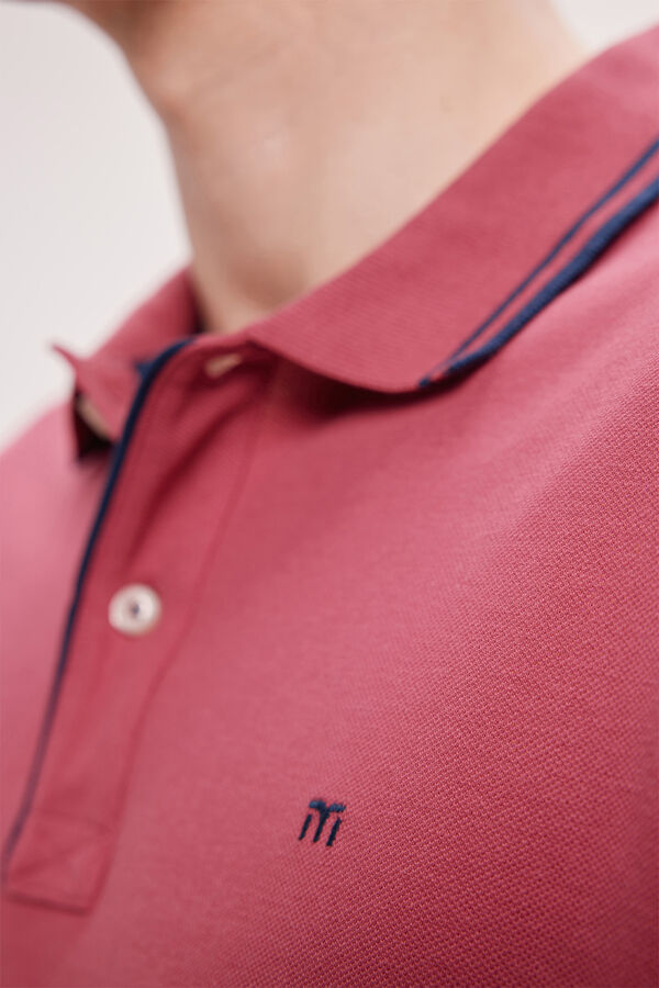 Milano Polo Tips Coral