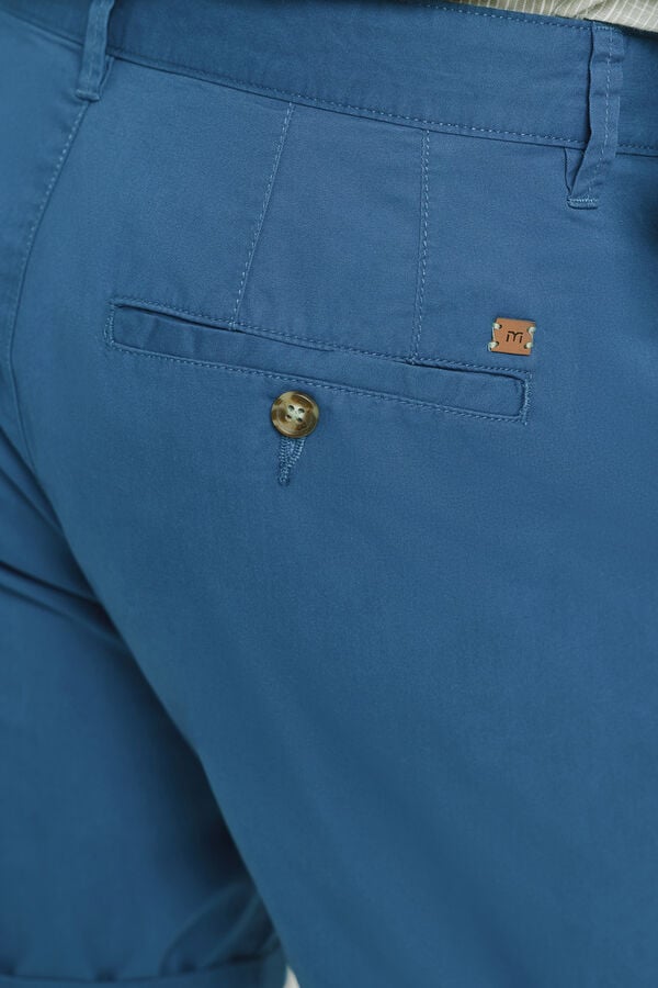 Milano Bermuda lisa Azul