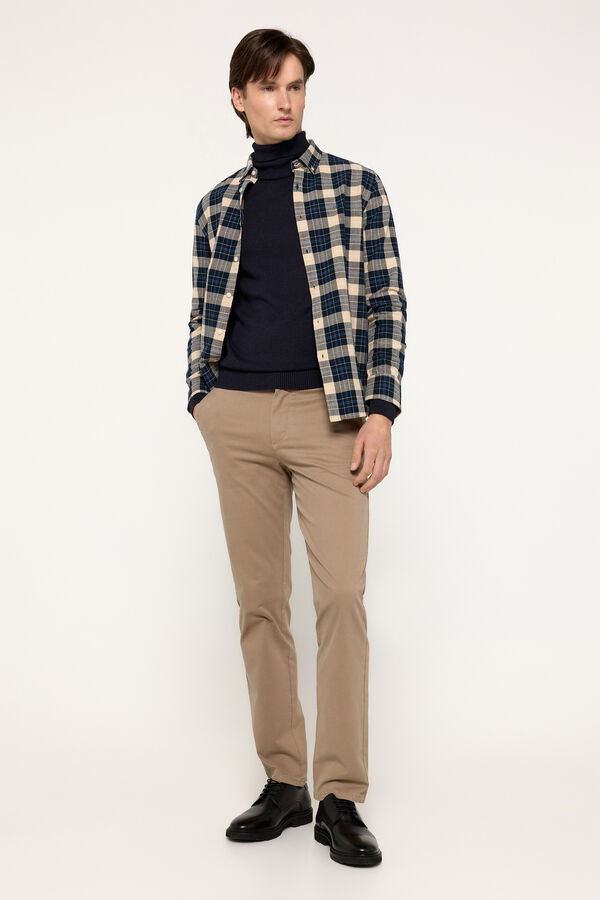 Milano Camisola de gola alta Marinho