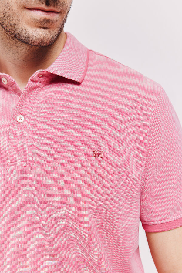 Pedro del Hierro Polo manga curta Vinho