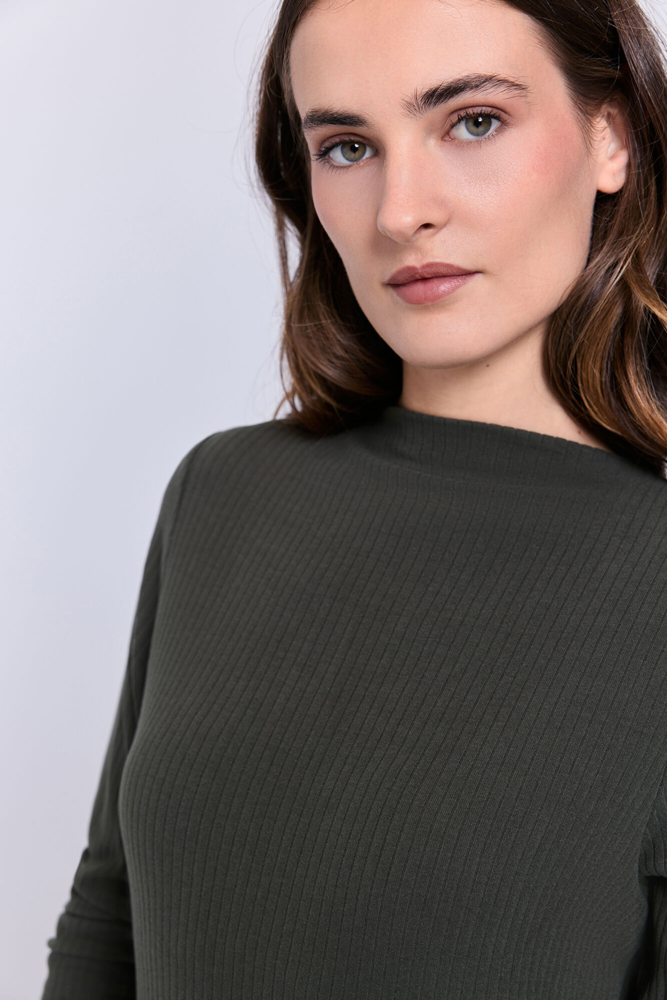 Milano Vestido midi com bainha semi-aberta