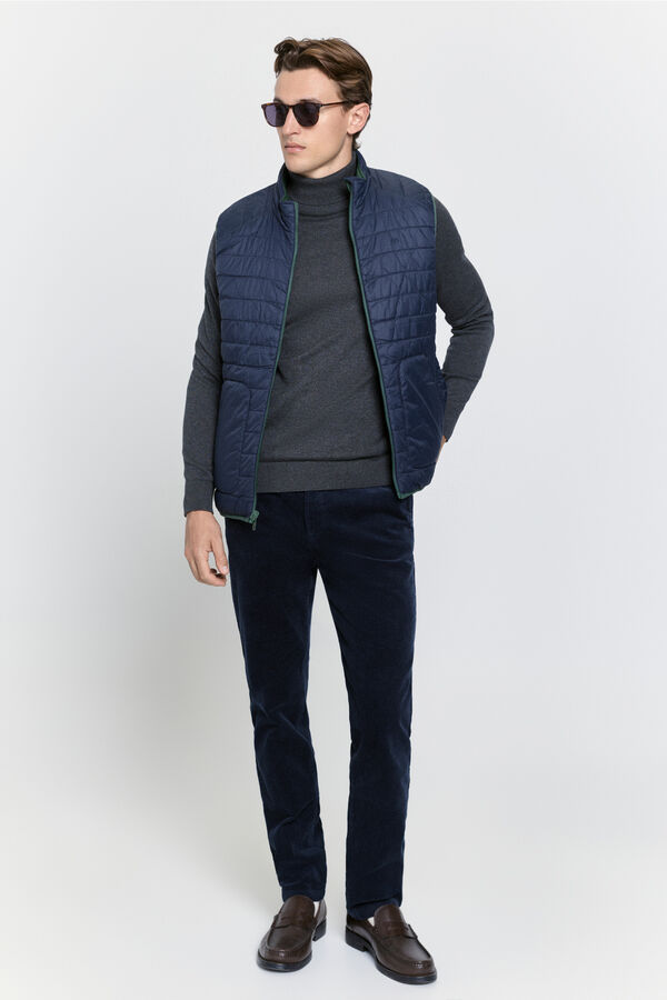 Milano Camisola de gola Cinzento oscuro