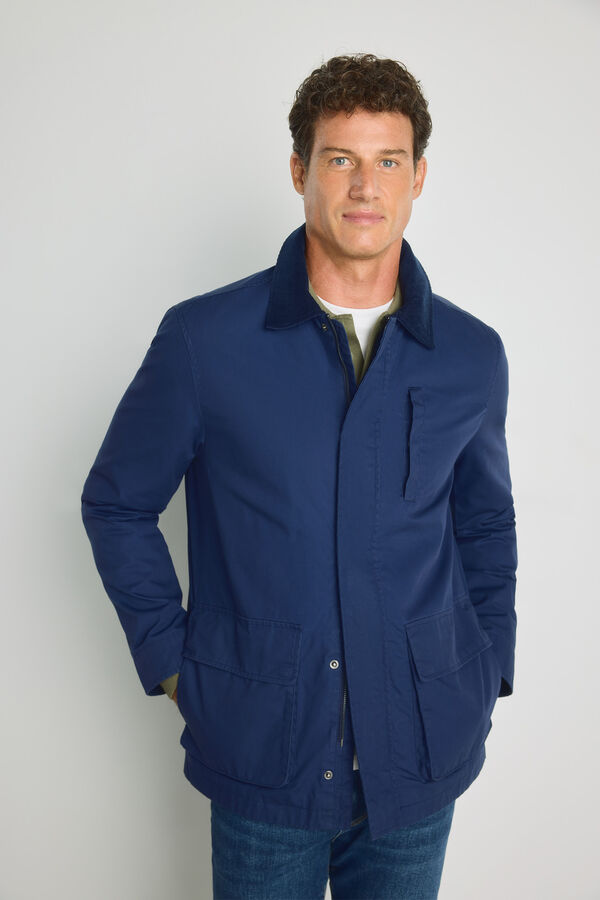 Milano Chaqueta de algod&oacute;n Navy