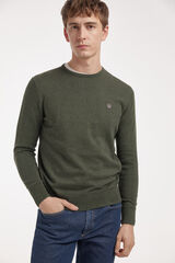 Fifty Outlet Jersey cuello caja Verde