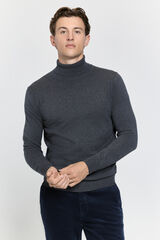 Milano Camisola de gola Cinzento oscuro