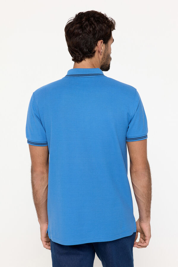 Fifty Outlet Polo manga corta PdH Azul