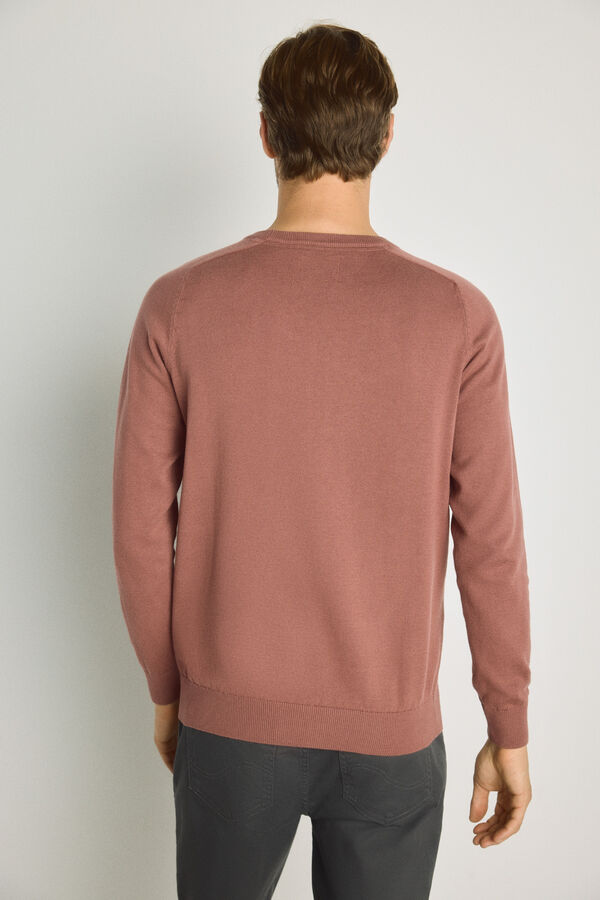 Springfield Camisola gola caixa Vinho